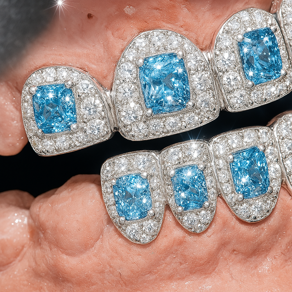 Halo Set Custom Grillz Ask a Quote