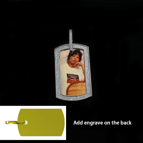 Custom Photo Tag Pendant