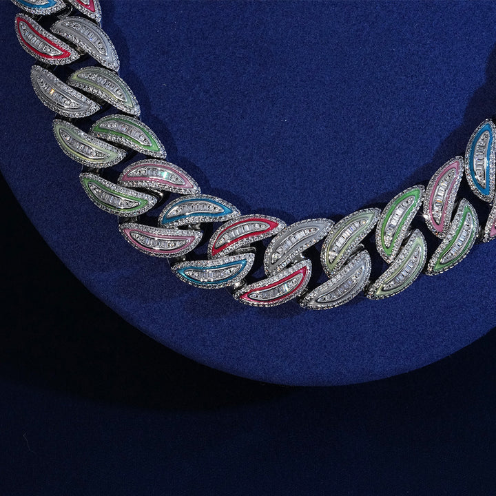 20mm Cuban Chain Glow In The Dark