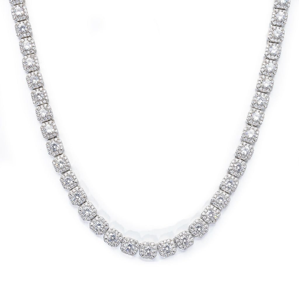 アクセサリー glitter Clustered Tennis Chain Necklace アクセサリー glitter Clustered Tennis Chain Necklace Clustered