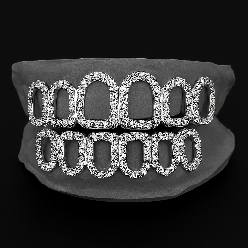 Open Face Custom Diamond Grillz Ask a Quote
