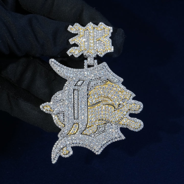 Custom Moissanite Logo Pendant Get a Quote