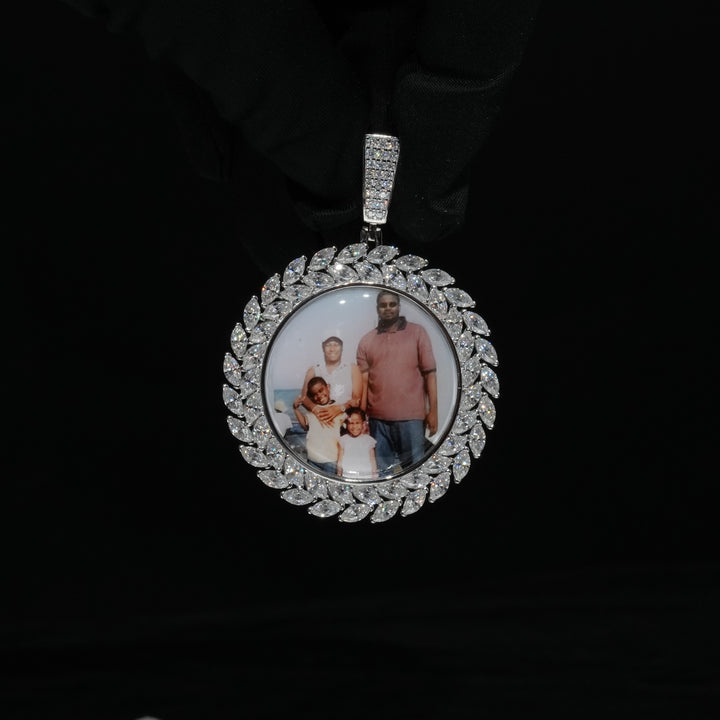 50mm Diamond Custom Photo Pendant