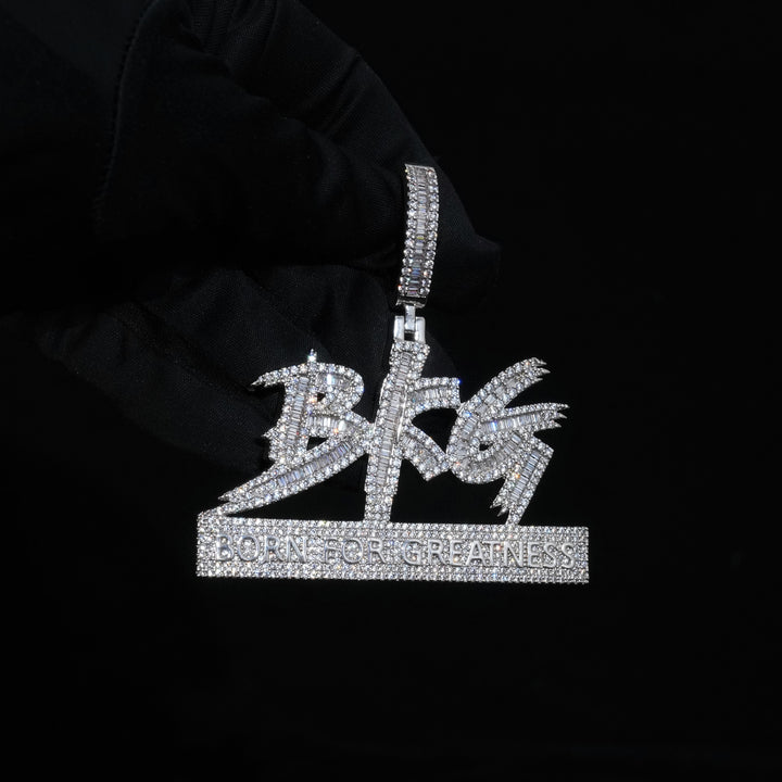 Baguette Born For Greatness Pendant