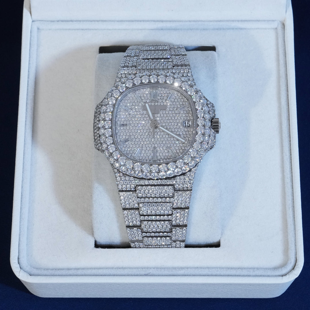 Moissanite Iced Out Luxury Wrist Watch
