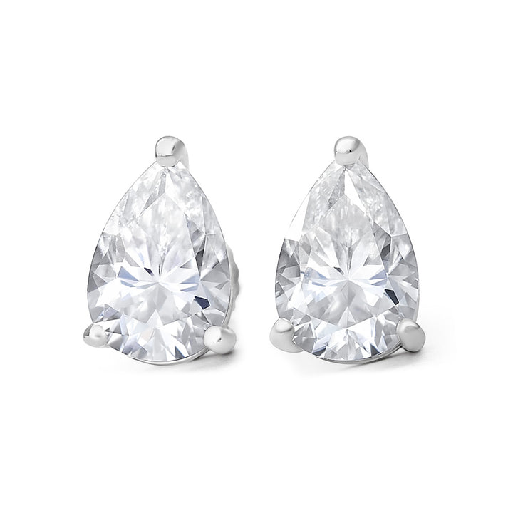 1 Carat Solitaire Diamond Stud Earrings