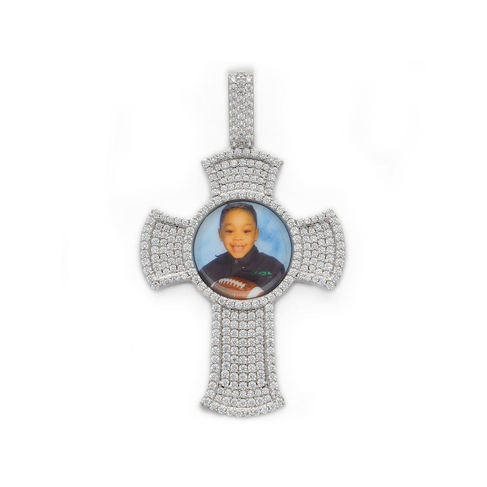 Cross Custom Photo Pendant