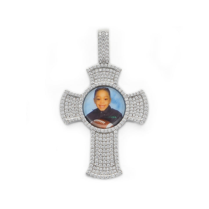 Cross Custom Photo Pendant