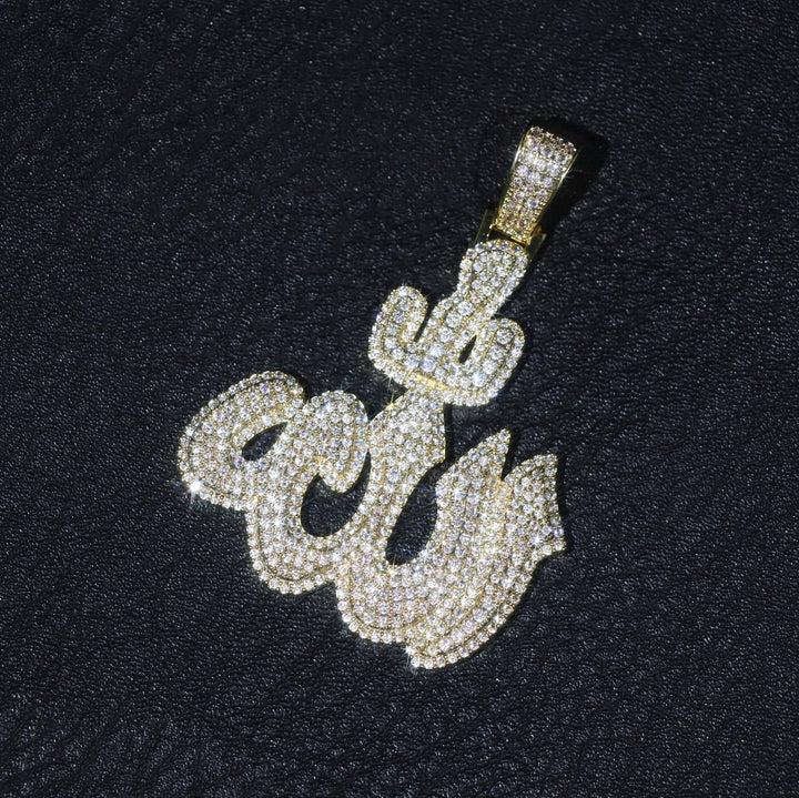 Diamond Allah Pendant