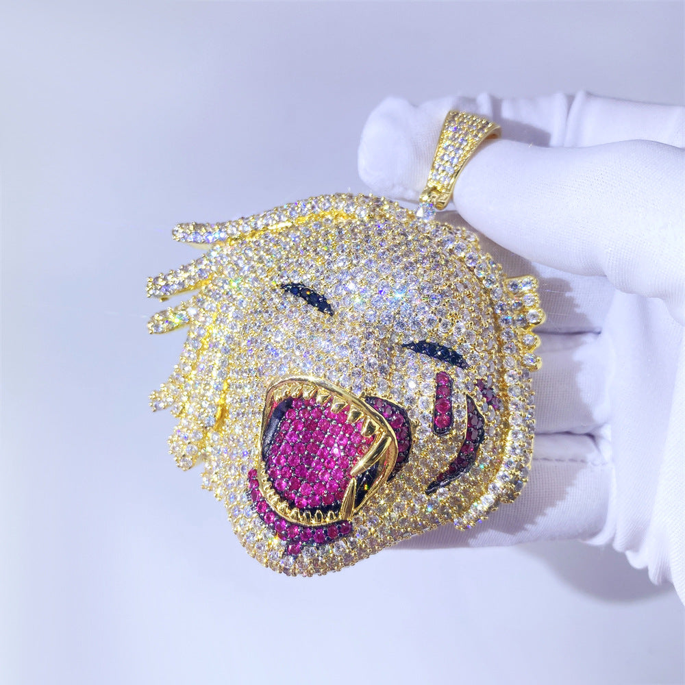 Pendentif mi-homme mi-bête