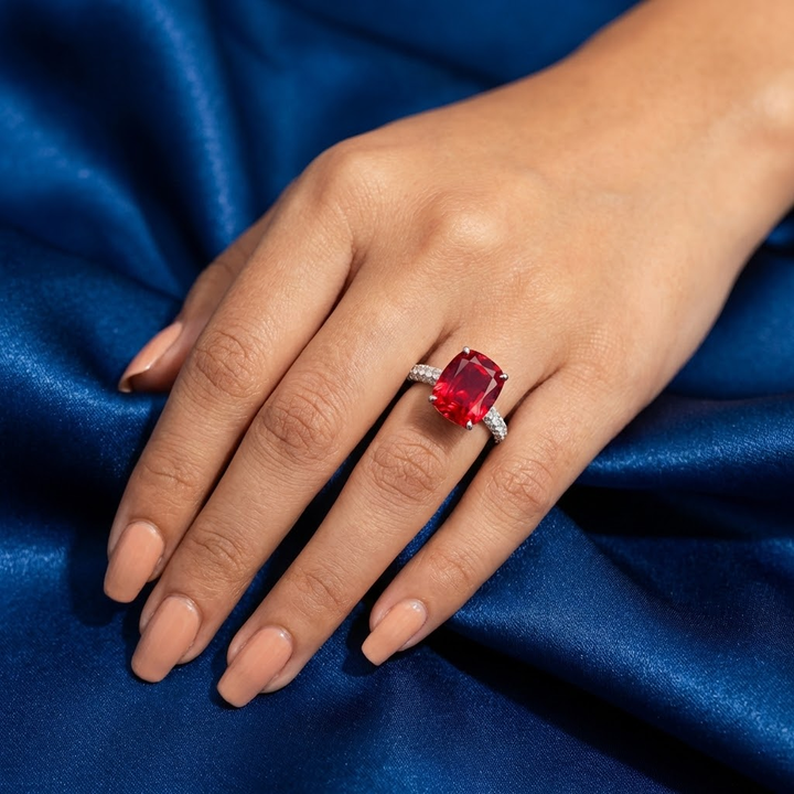 Eclipsa Ring-8 Carat