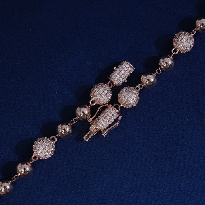 Moissanite Baguette Cross Jesus Chain Necklace