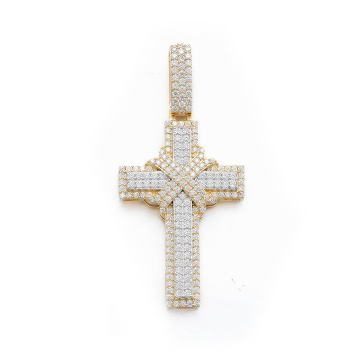 Diamond Cross Crucifix Pendant