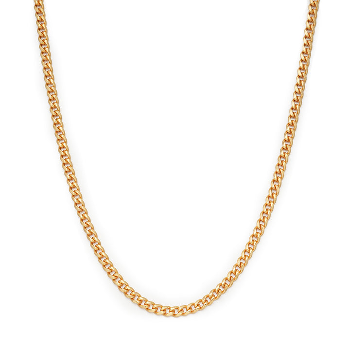 5mm Cuban Link Chain in Gold