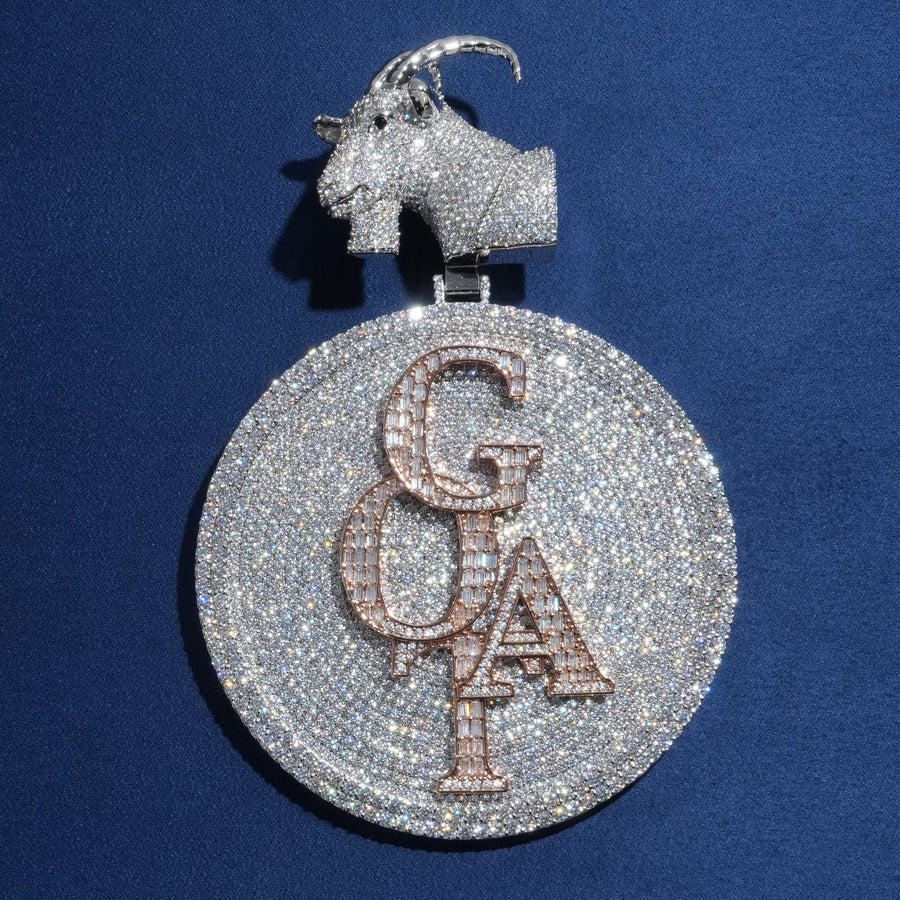 "GOAT" Custom Disc Pendant