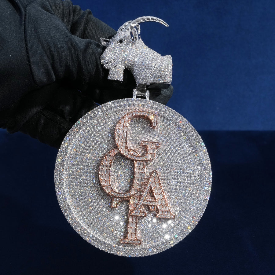 "GOAT" Custom Disc Pendant