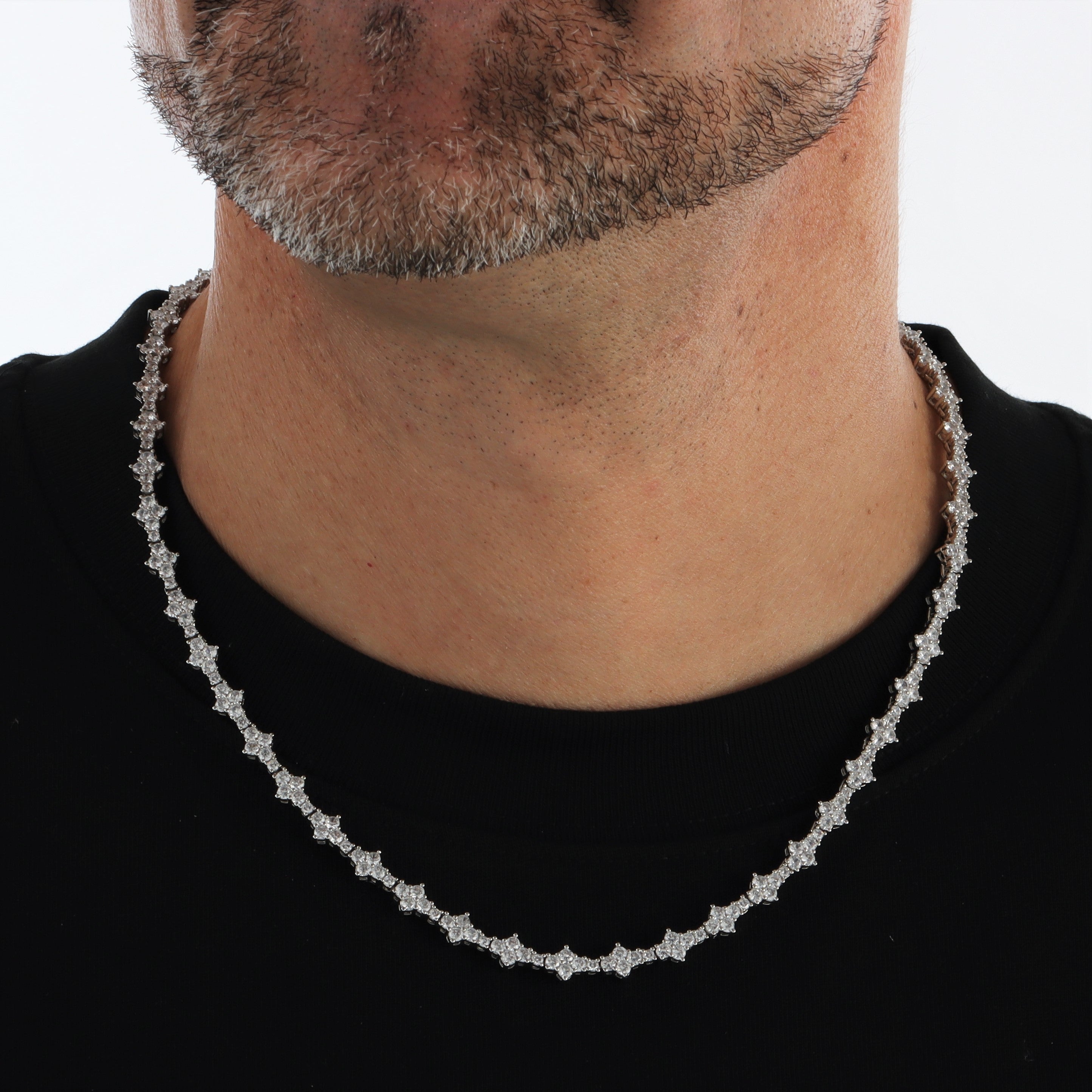 3MM Honeycomb Tennis Chain – GHETLUXE