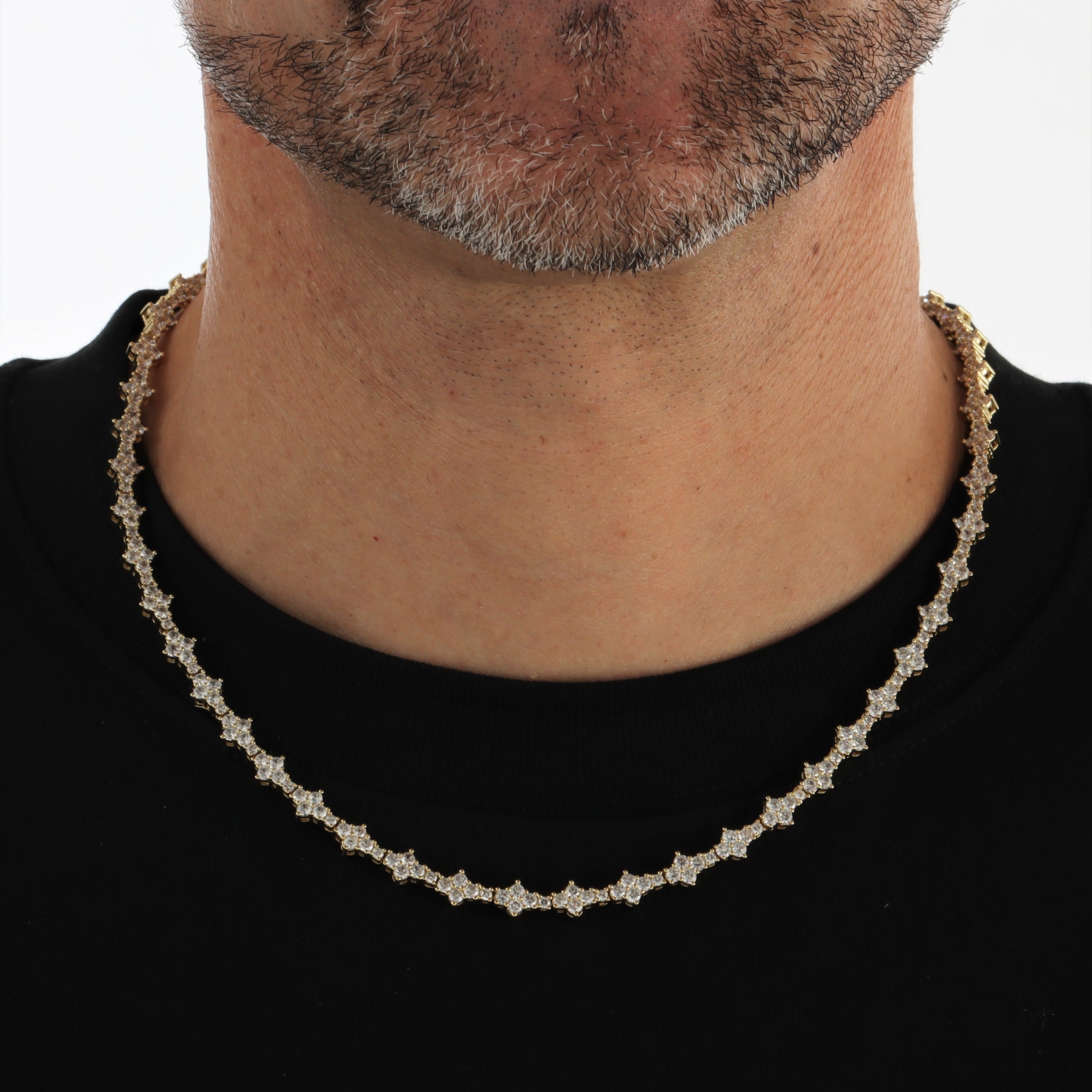 3MM Honeycomb Tennis Chain – GHETLUXE