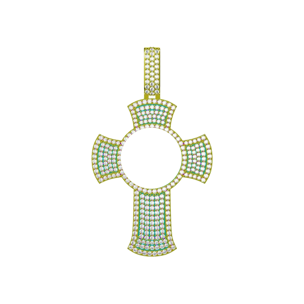Cross Custom Photo Pendant