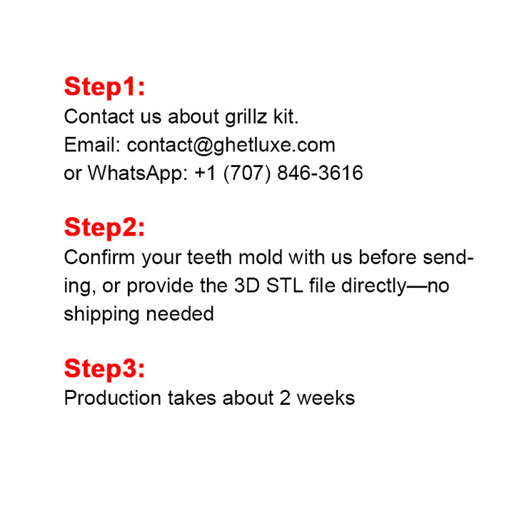 Round Moissanite Iced Custom Grillz