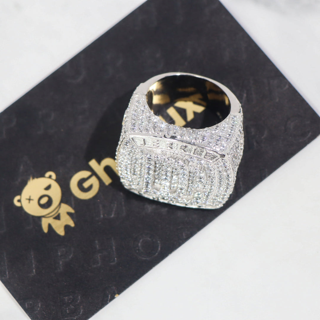 Custom Moissanite Champion Ring