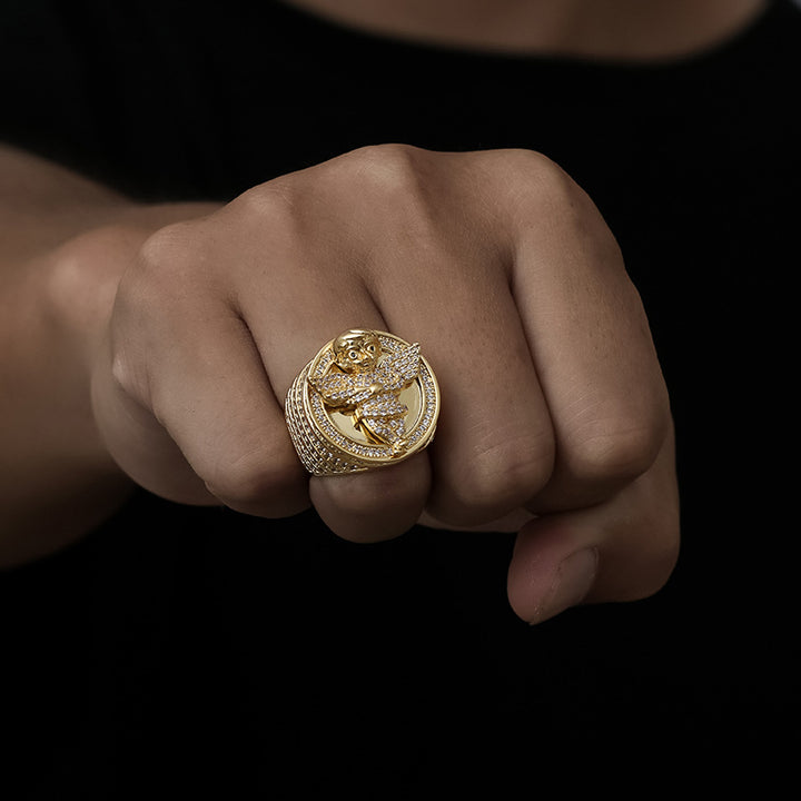 Iced Angel Ring